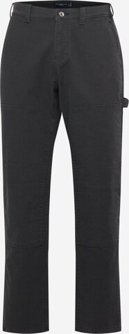 Abercrombie & Fitch Regular Bukse i grå: forside