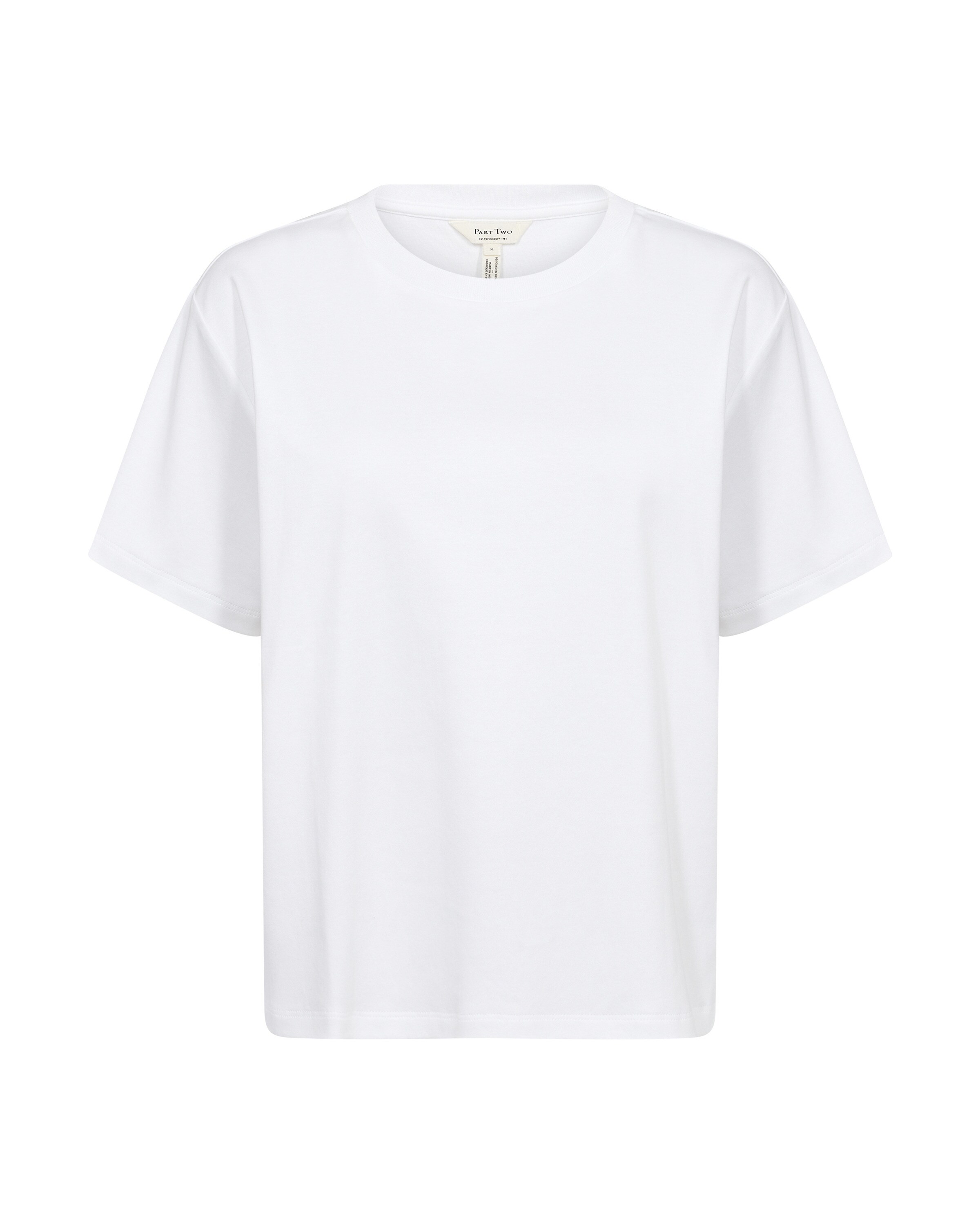 Part Two Shirt in Weiß: Vorderseite