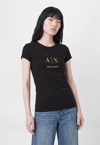 ARMANI EXCHANGE Póló - fekete