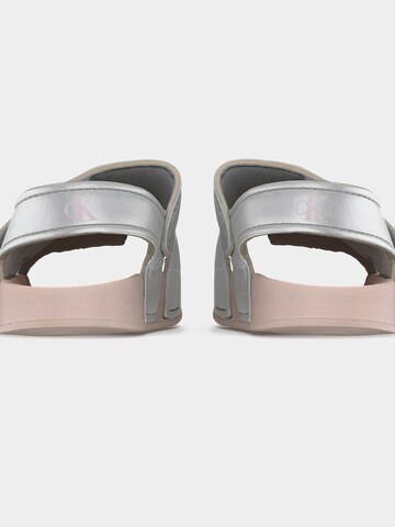 Calvin Klein Jeans Szandálok 'NICO' - ezüst