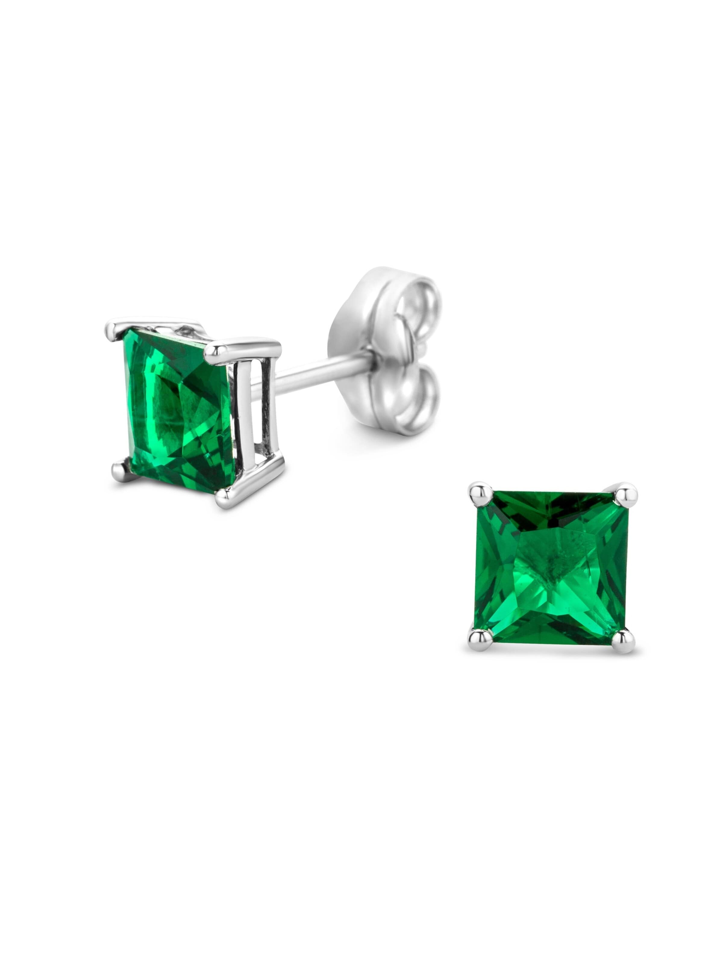 DIAMANT LETERNEL Earrings in Silver: front