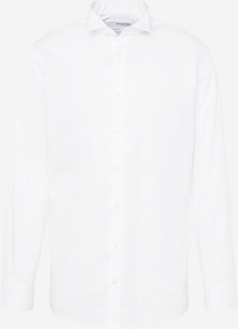 Regular fit Camicia di SELECTED HOMME in bianco: frontale