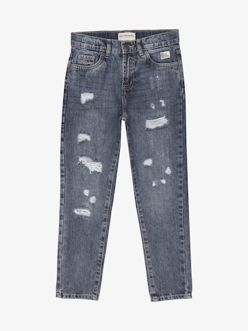 Roy Rogers Tapered Jeans 'RIPPED' in Grey: front