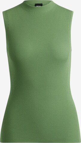 BOSS Knitted Top 'Feskies' in Green: front