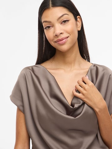 VILA - Top 'VIEllette' en marrón