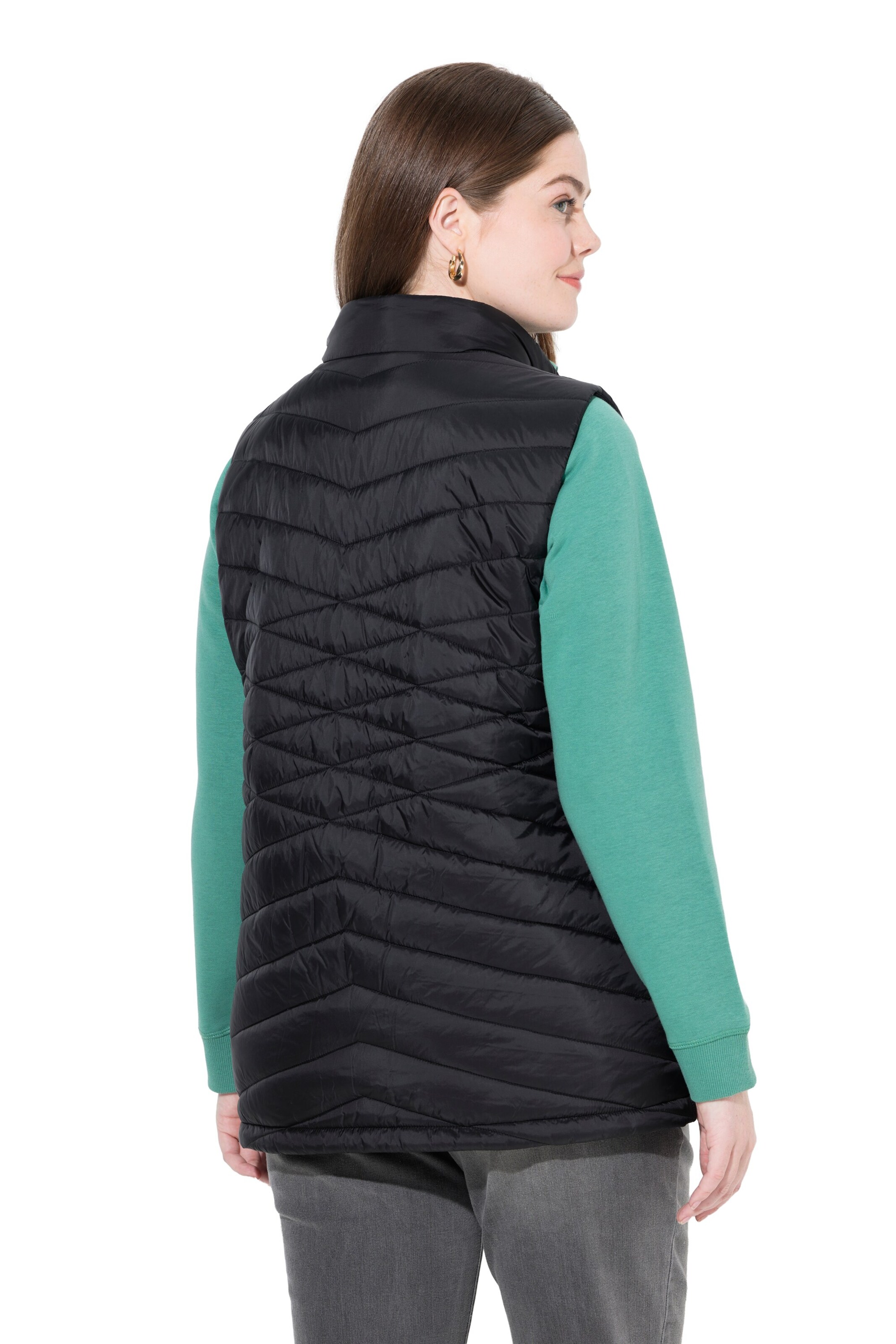 Ulla Popken Weste in Schwarz