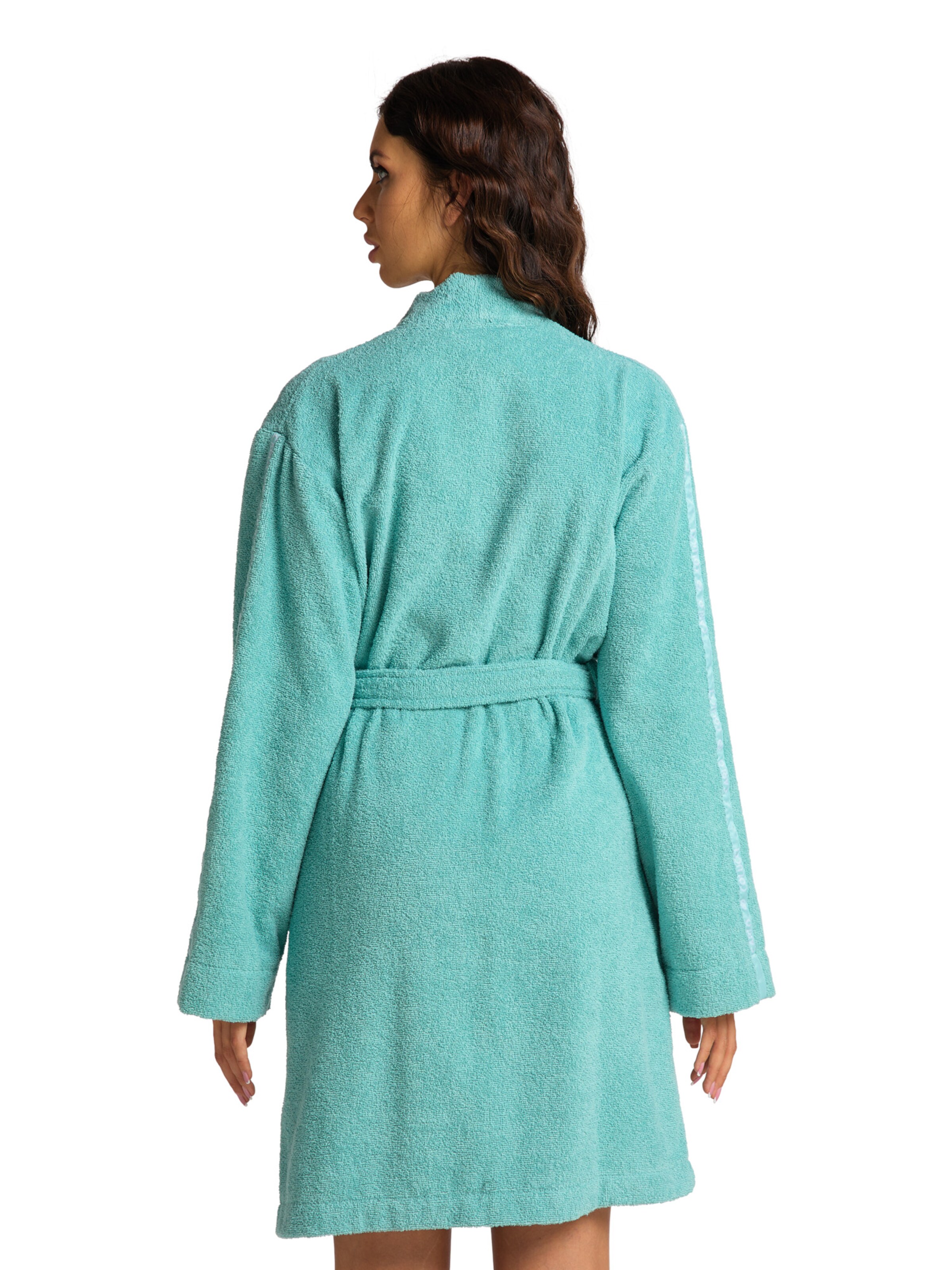 Carlo Colucci Bademantel 'Vita' in Grün