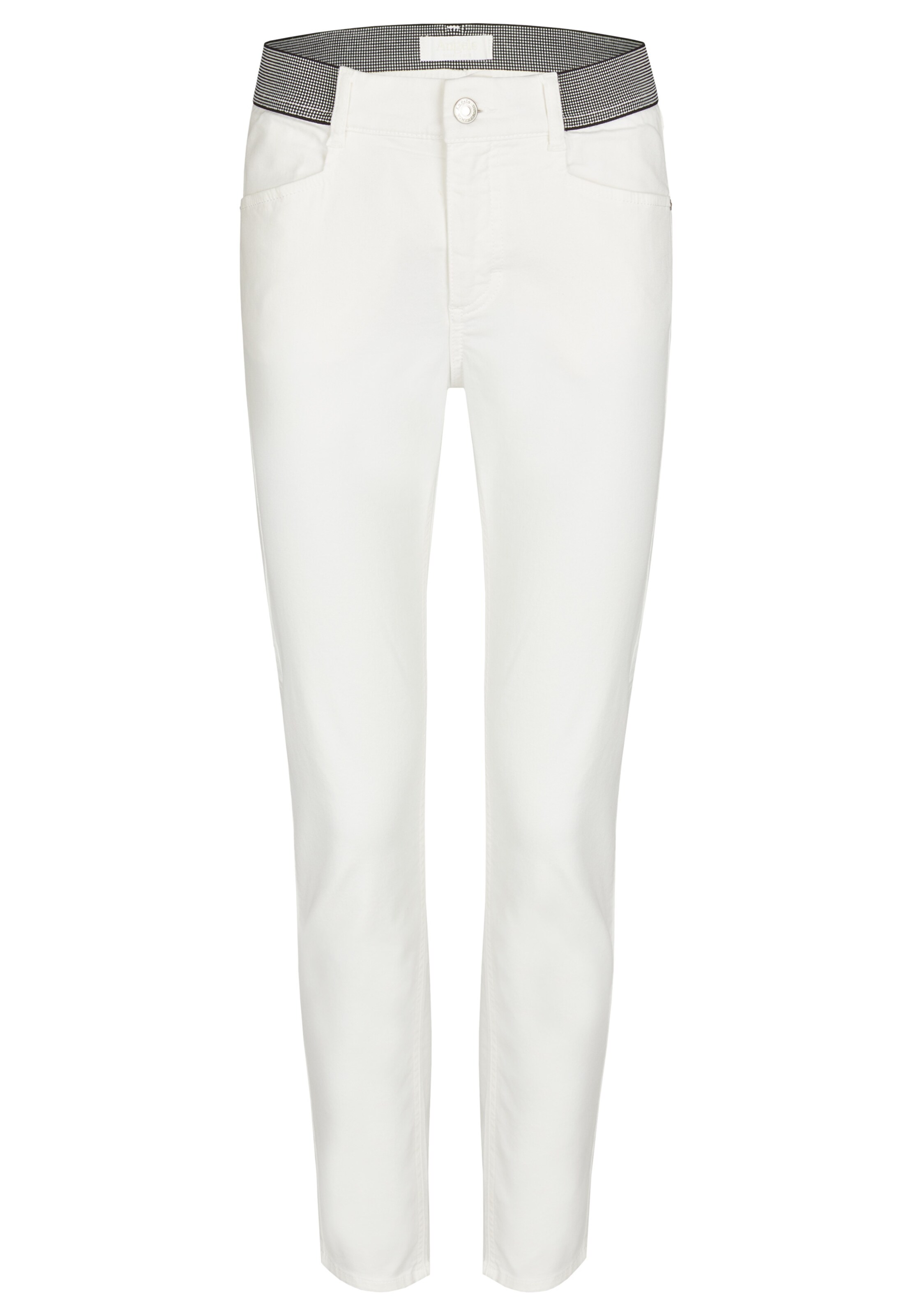 Skinny Jeans di Angels in bianco: frontale