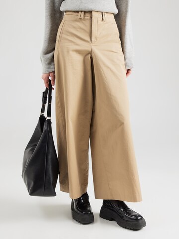 Wide leg Pantaloni 'BROAD 10' di DRYKORN in beige: frontale