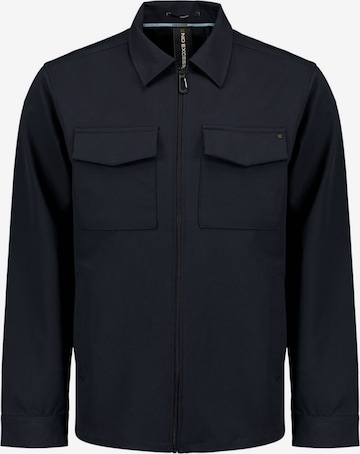 No Excess Tussenjas in Blauw: voorkant