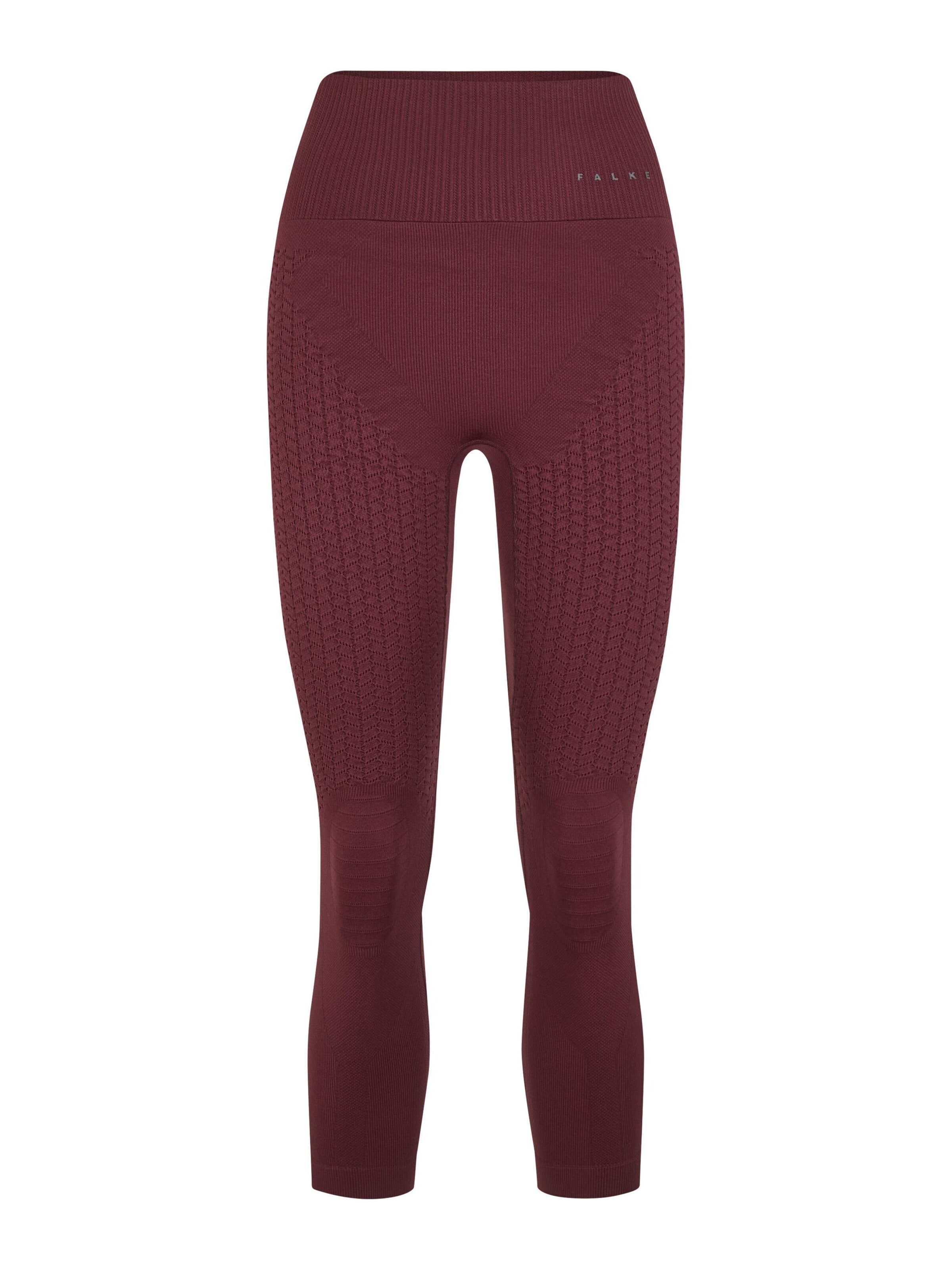 FALKE Tights 'Cellulite Tights light 7/8' in Red: front