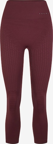 FALKE Tights 'Cellulite Tights light 7/8' in Red: front