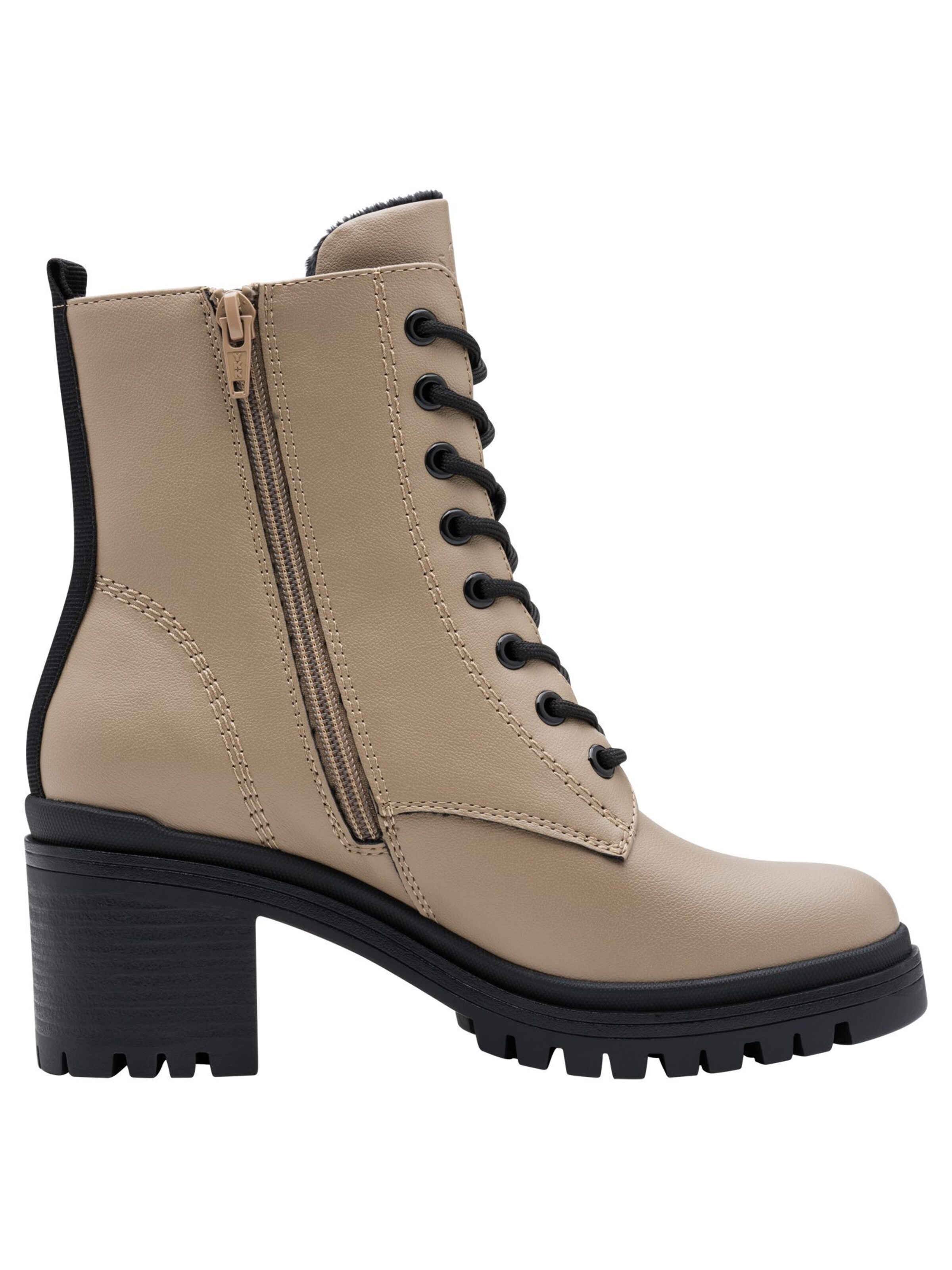 Stivaletto stringato di s.Oliver in beige