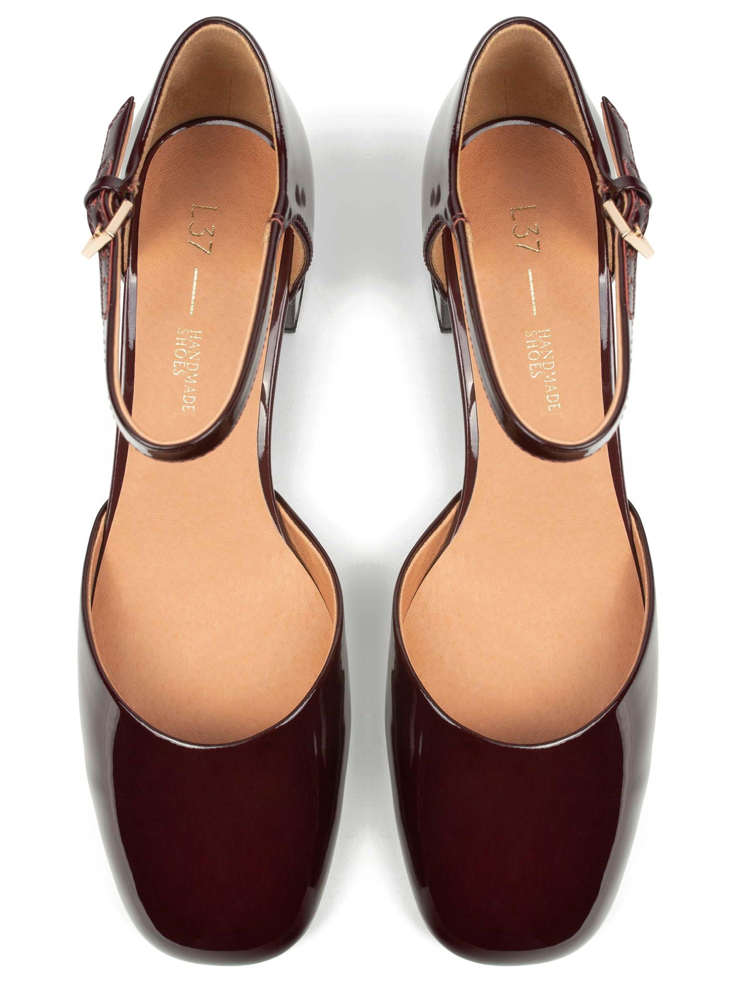 L37 HANDMADE SHOES - Sapatos de salto 'LOVE AT FIRST SIGHT' em vermelho