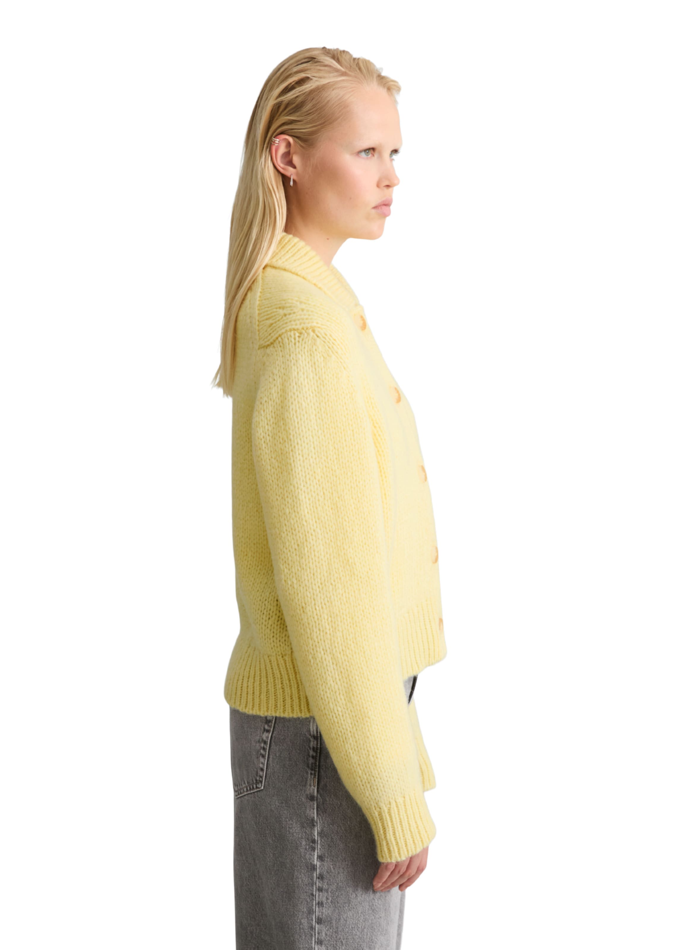 Marc O'Polo DENIM Strickjacke in Gelb