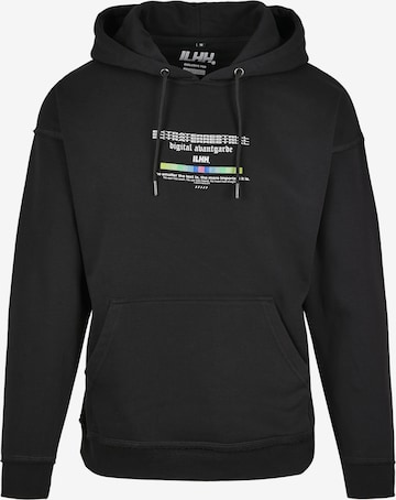 ILHH Sweatshirt in Schwarz: predná strana