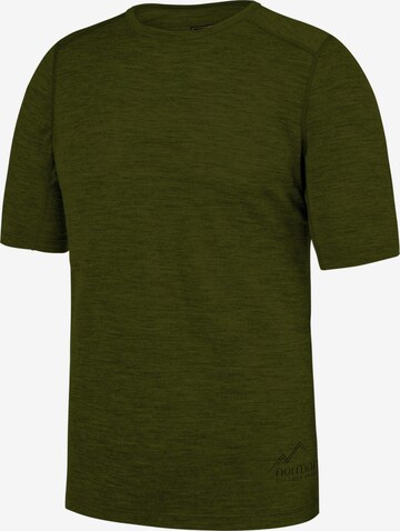 T-Shirt fonctionnel 'Darwin' normani en vert