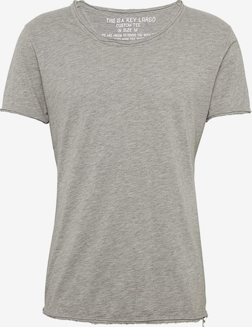 Key Largo Shirt 'BREAD' in Grey: front