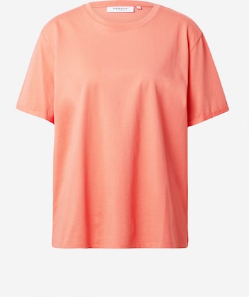 MSCH COPENHAGEN - Camiseta 'Terina' en naranja: frente