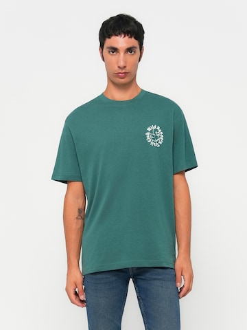 Only & Sons Футболка 'ONSFREDDIE CLUB' в Зеленый: спереди