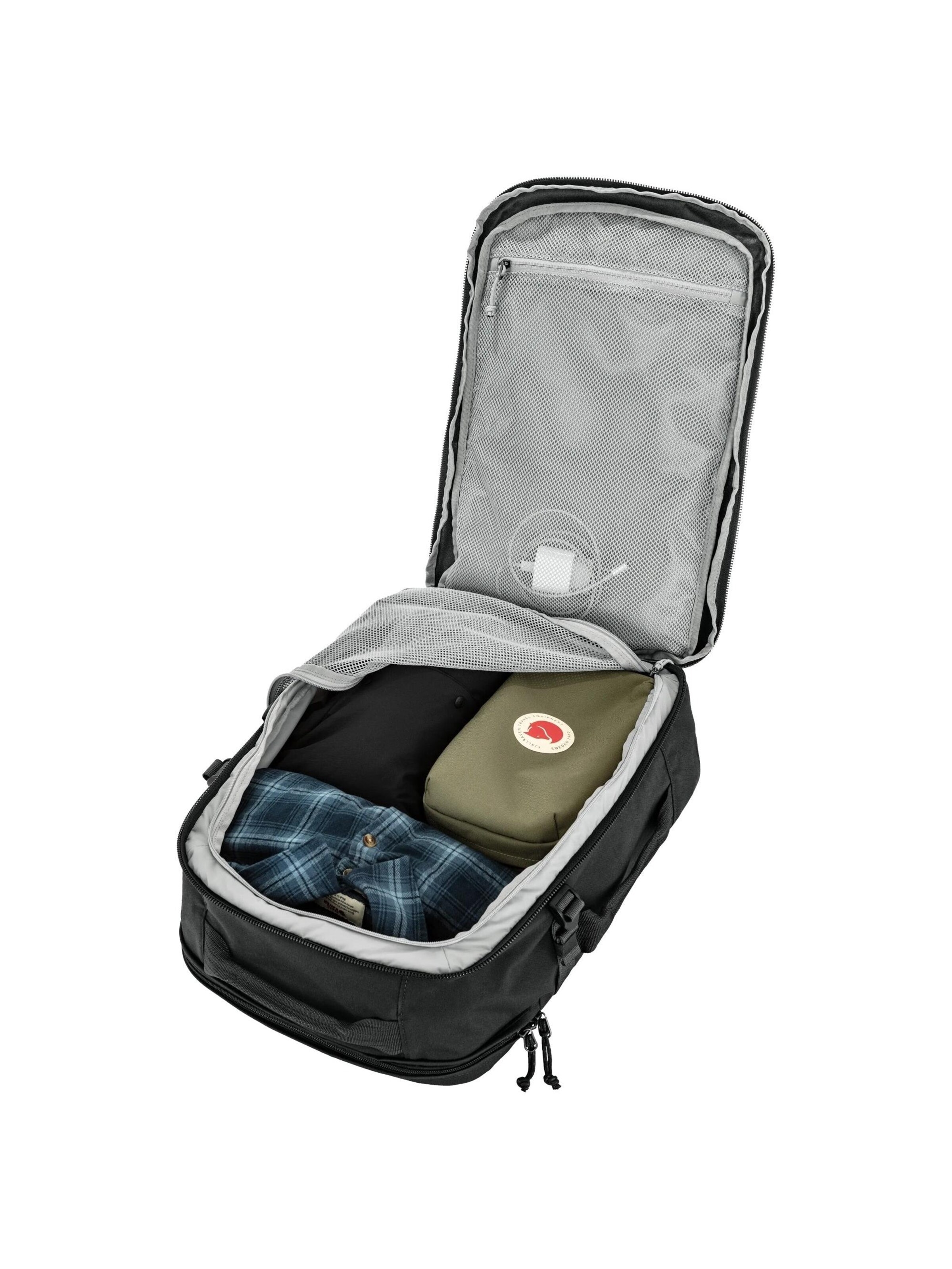 FJALLRAVEN Backpack 'Färden Carry-On Pack' in Black