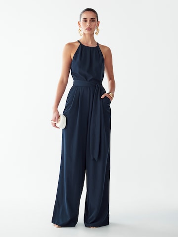 St MRLO Jumpsuit 'Marni' in Blauw: voorkant