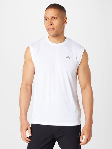 ADIDAS PERFORMANCE Sporttop 'Hiit Engineered' in Weiß: predná strana