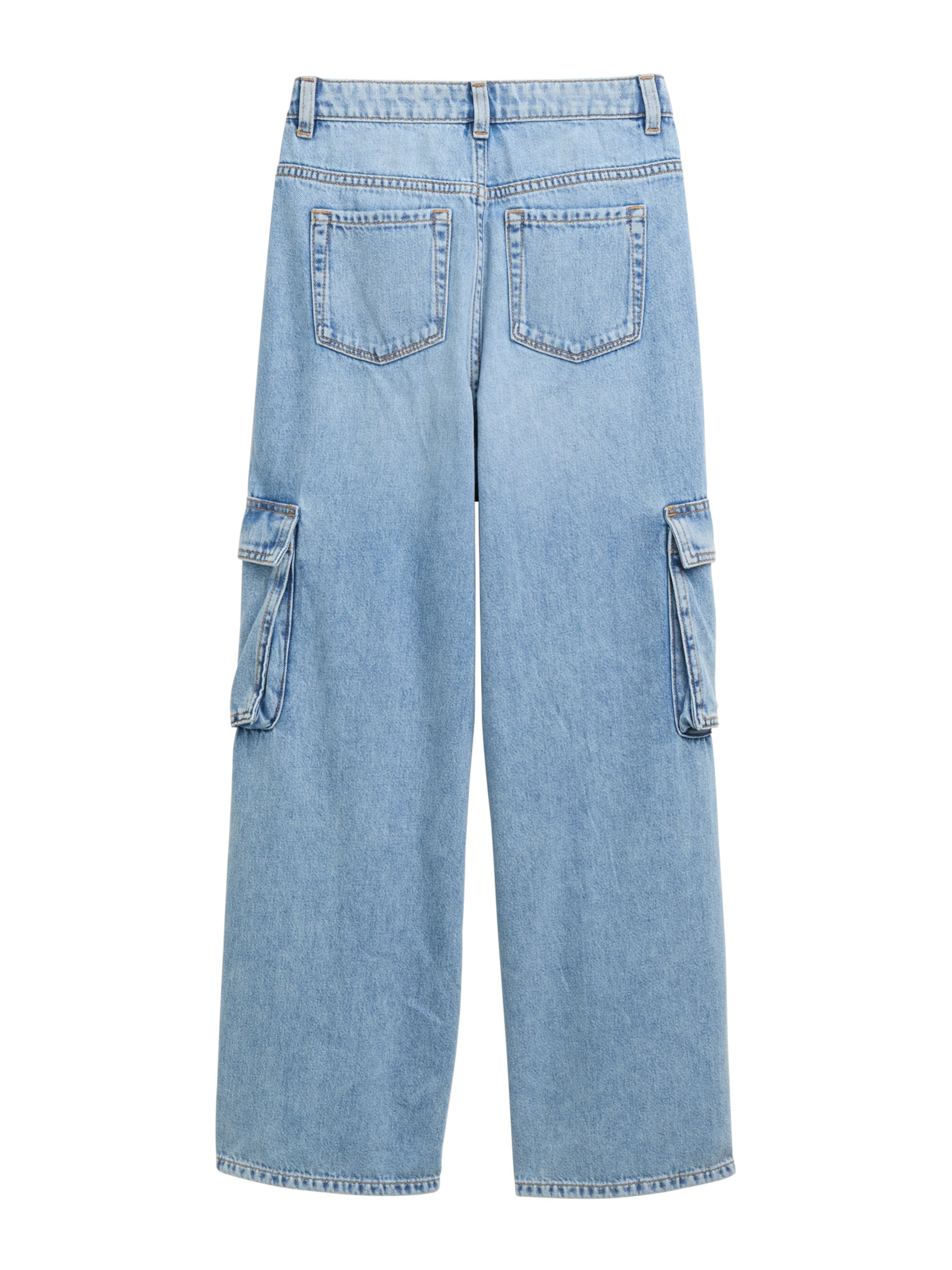 TOM TAILOR Široký strih Džínsy - Modrá