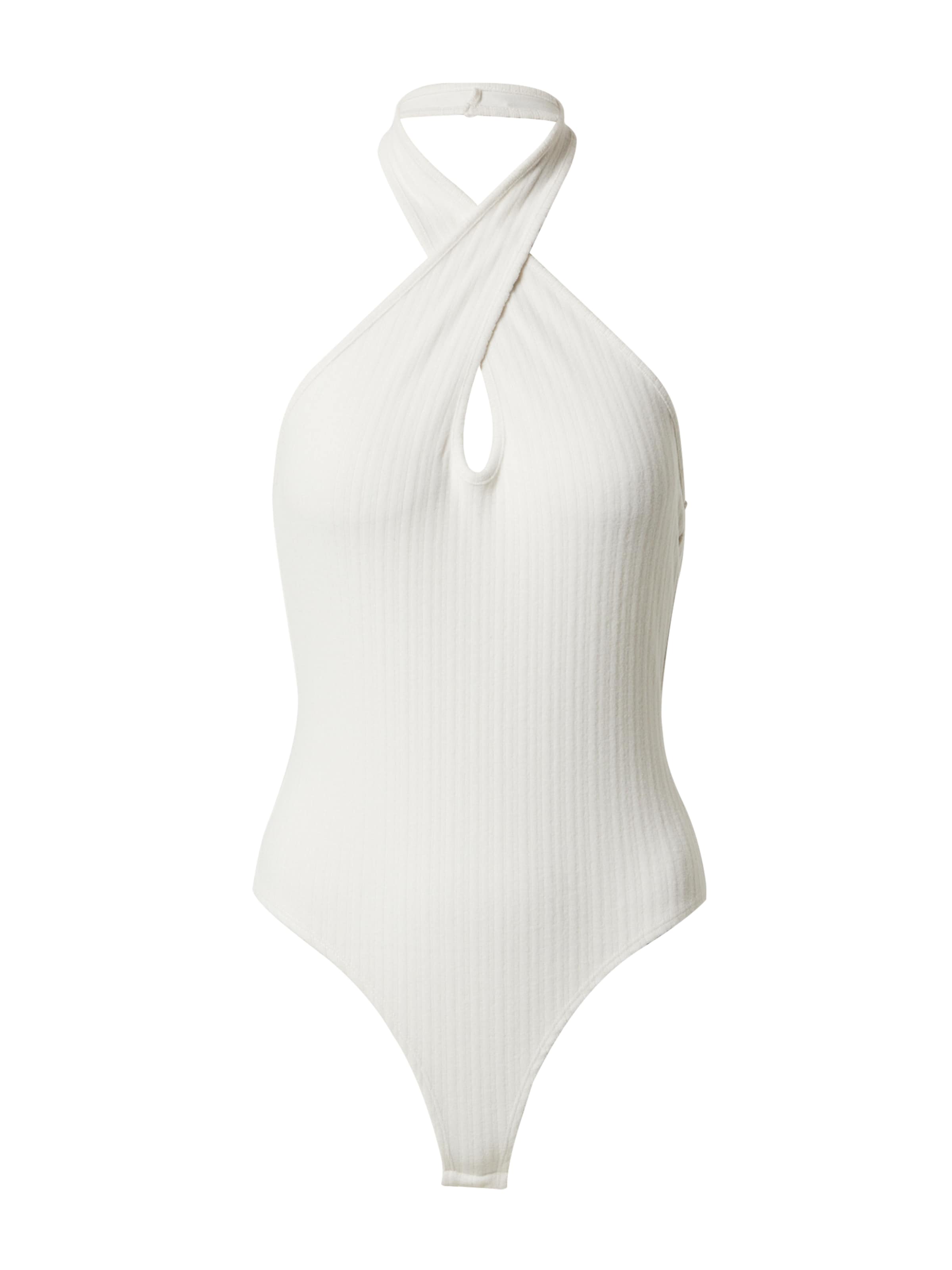 ABOUT YOU x Sofia Tsakiridou Κορμάκι-μπλουζάκι 'Hedi' σε λευκό: μπροστά