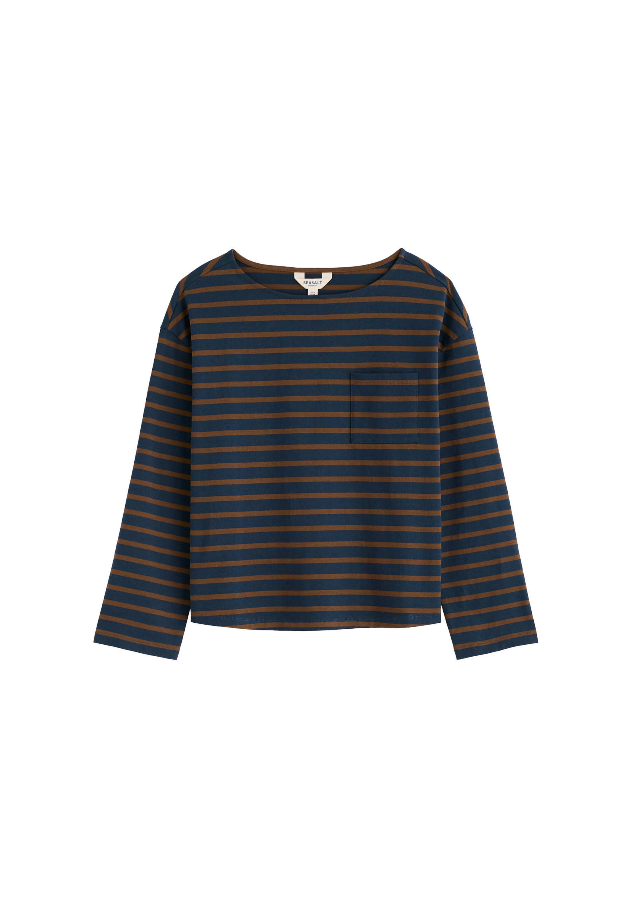 Seasalt Cornwall Shirt in Blue: front