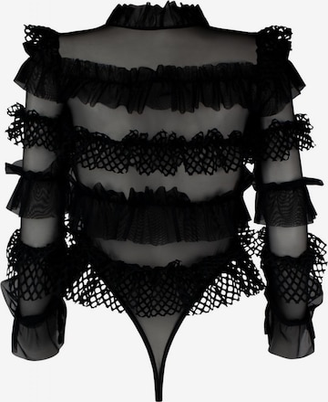 OW Collection Bluzka body 'GRACE' w kolorze czarny
