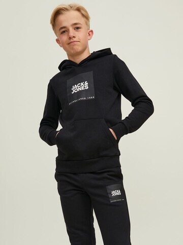 Jack & Jones JuniorSweater majica - crna boja: prednji dio