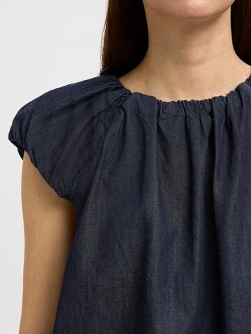 Camicia da donna di SELECTED in blu
