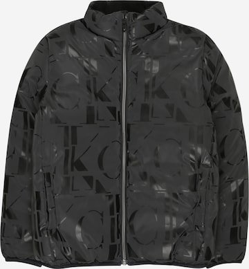 Calvin Klein Jeans - Chaqueta de entretiempo en negro: frente