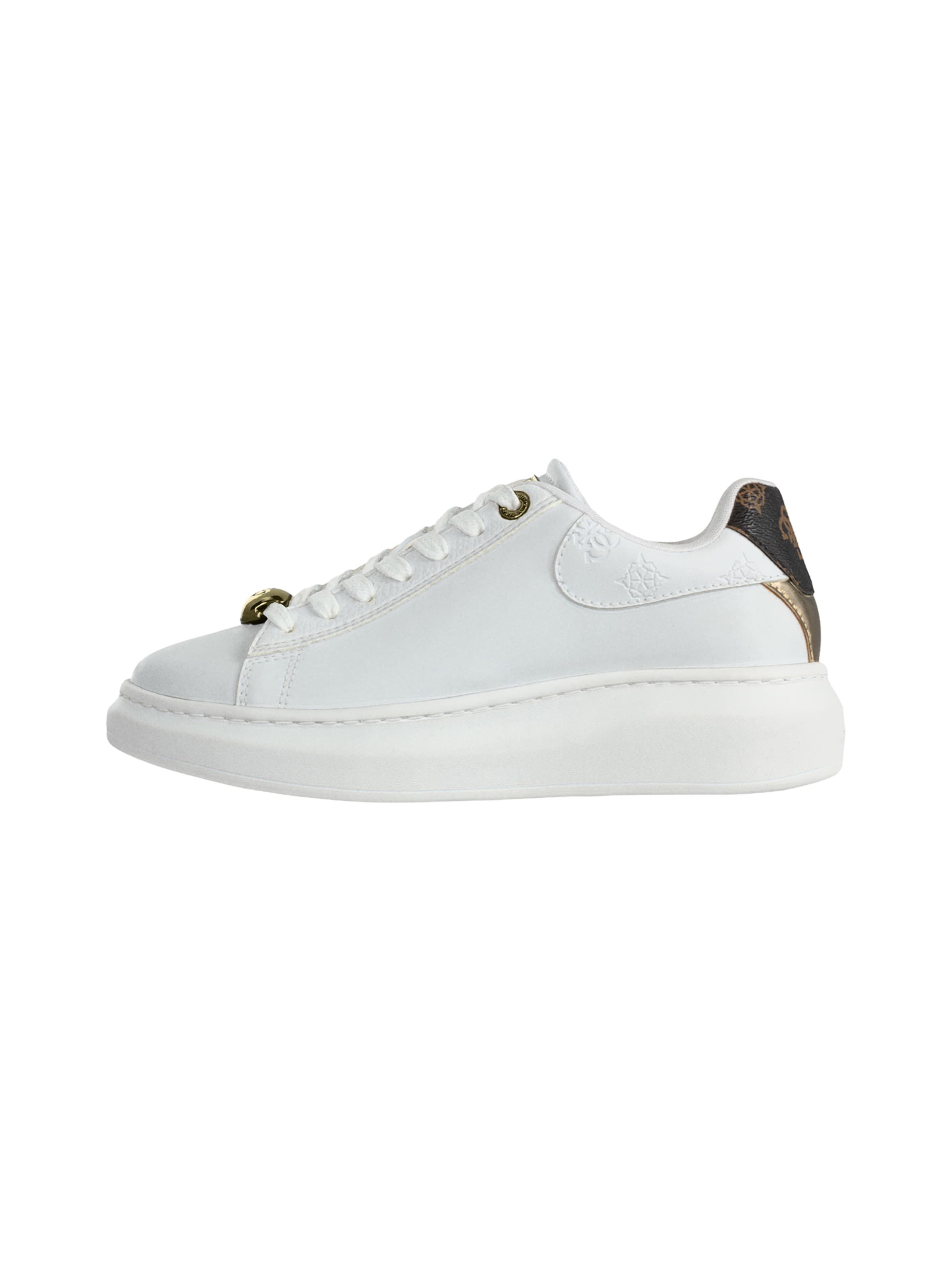 GUESS Sneaker 'Fireup' in Weiß: Vorderseite