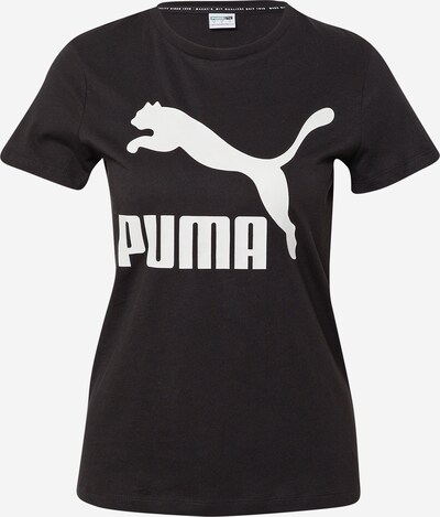 PUMA Sportshirt 'Classic' in schwarz / weiß, Produktansicht