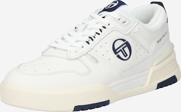 Sneaker low de la Sergio Tacchini pe alb: față