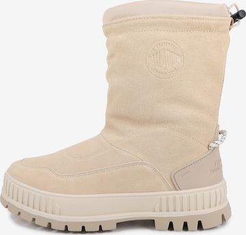 Palladium Stiefel 'PALLASHOCK' in Beige: Vorderseite