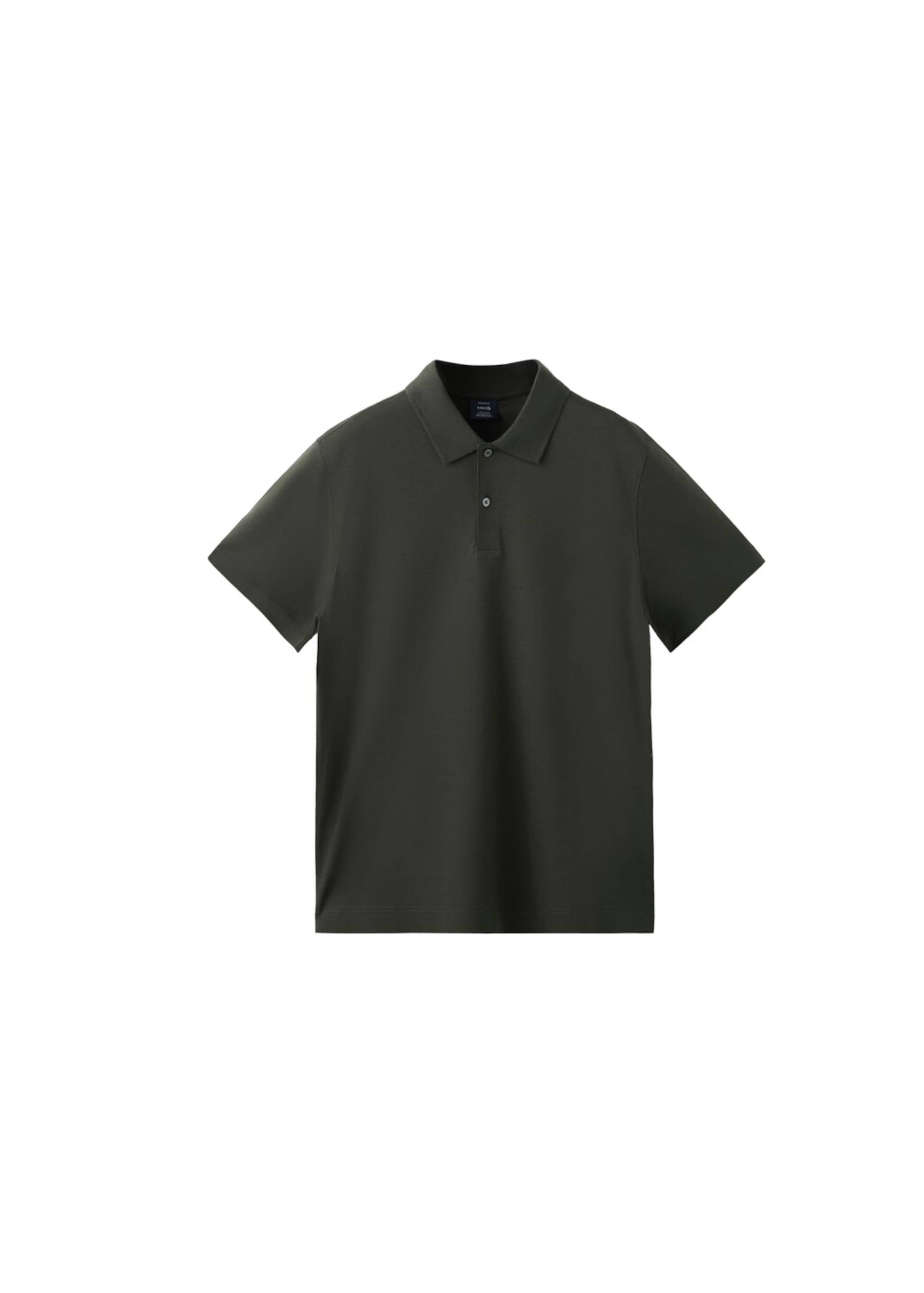 MANGO MAN Poloshirt 'bellowp' in Braun: Vorderseite
