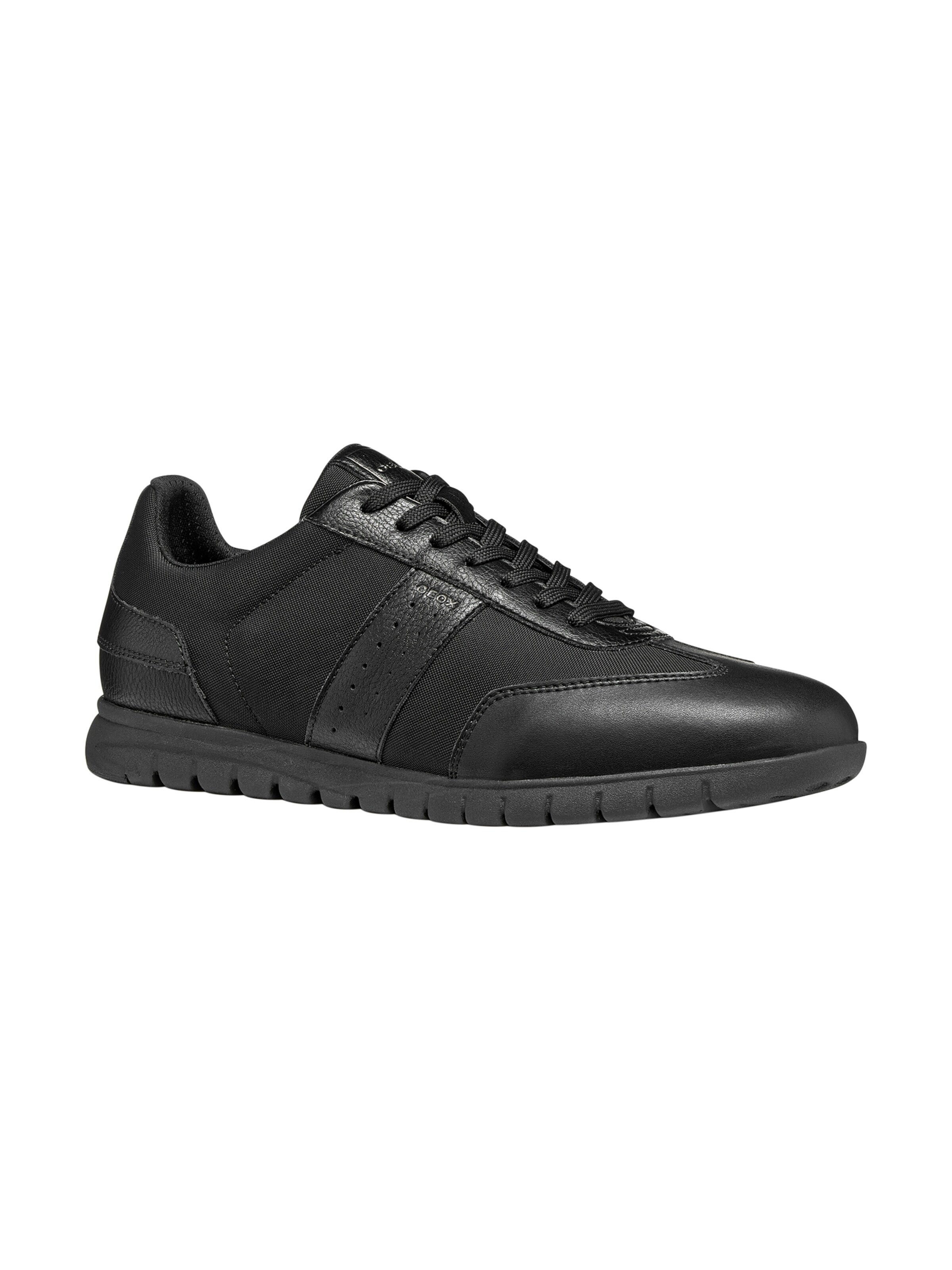GEOX Sportieve veterschoen 'Flextride Zero Low-Top-Sneaker mit Schnürung' in Zwart