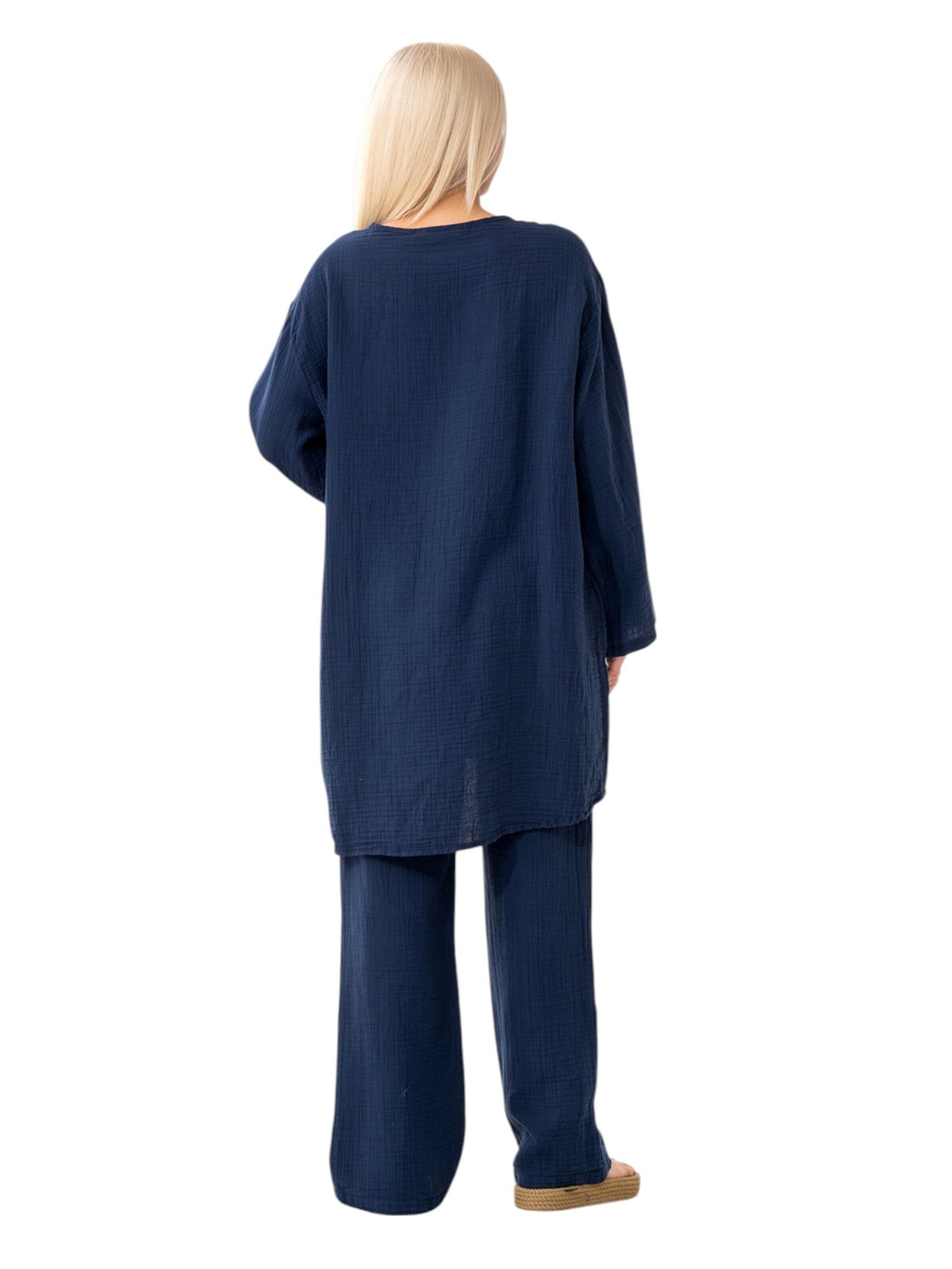 WENOR - Blusa 'NISA' en azul