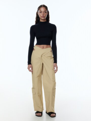 EDITED Loose fit Cargo Pants 'Majira' in Beige