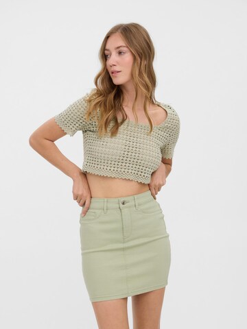 T-shirt 'JADA' VERO MODA en vert : devant