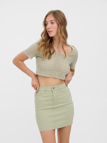 Maglietta 'JADA' di VERO MODA in verde: frontale