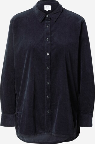 Camicia da donna di Line of Oslo in nero: frontale