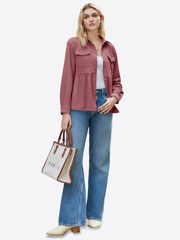 Imily Bela Демисезонная куртка в Ярко-розовый