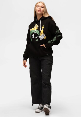 Recovered Shirt 'Looney Tunes Martian Marvin' in Zwart