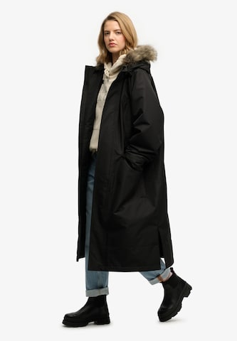 Manteau fonctionnel 'Everest' Superdry & Co en noir