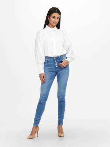 JDY Skinny Jeans 'Nikki' in Blauw