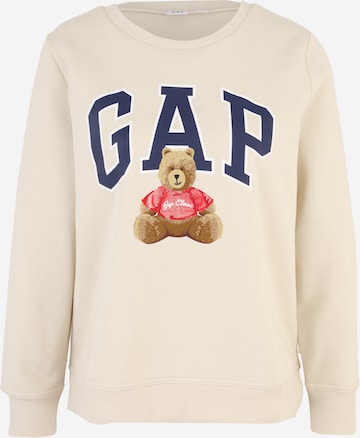 Gap Tall - Sweatshirt em bege: frente
